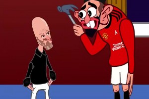 換湯不換藥？外網(wǎng)動畫惡搞：還是熟悉的曼聯(lián)，阿莫林就是滕哈赫！