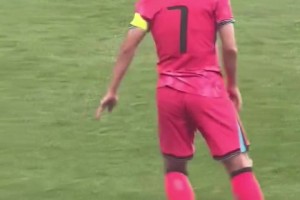 啟動還是慢了??！場邊直拍孫興慜瘋狂跨步嘗試過人！