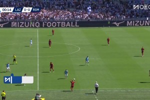 【集錦】意甲-4輪3勝！科內(nèi)造直紅佩萊格里尼制勝 羅馬1-0拉齊奧