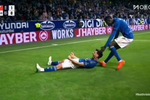 太離譜了！巴薩門將加西亞超巨失誤送禮！雷納吊射攻破巴薩城門！