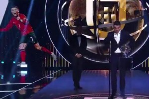 影響力毋庸置疑！官方：C羅榮獲葡萄牙環(huán)球聲望獎(jiǎng)