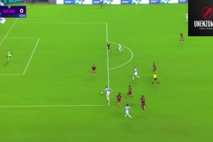 委內(nèi)瑞拉門將神了！勞塔羅差點(diǎn)打進(jìn)一粒精彩進(jìn)球