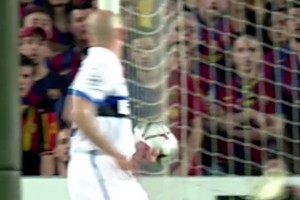 極限！當年圣塞逆天神撲讓國米成為梅西沒能破門的豪門之一