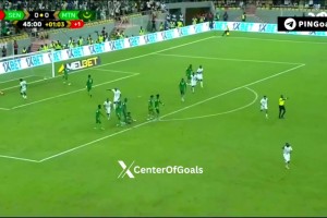 這球漂亮！馬內(nèi)精彩任意球破門，幫助塞內(nèi)加爾隊領先