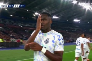 國米開場6分鐘夢幻開局！博尼超級單刀破門！巴雷拉送助攻！