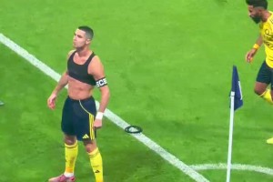 一身腱子肉！C羅這慶祝霸氣十足