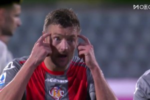 老兵不死！38歲瓦爾迪穿10號攻入意甲首球 激動連續(xù)空翻慶祝