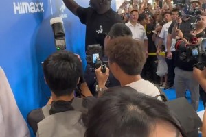 近距離看奧尼爾不得不說(shuō)真的太壯了！