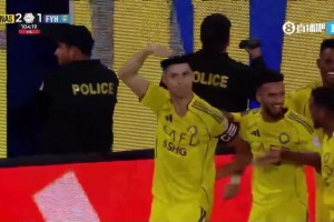 費(fèi)哈第99分鐘送點(diǎn)！C羅點(diǎn)射絕殺+本場完成雙響，收獲生涯第952球