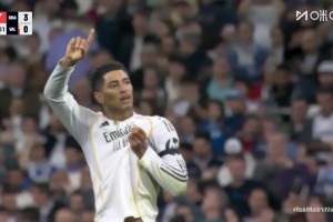 貝皇漸入佳境！巴爾韋德長(zhǎng)傳，貝林厄姆晃開(kāi)防守遠(yuǎn)射破門(mén)！